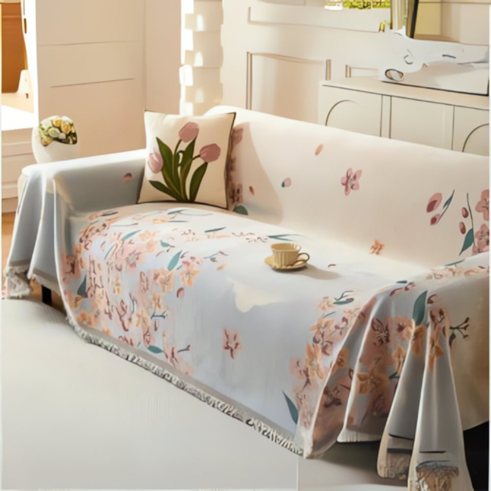 Norvo | Amara Floral Reversibel Sofa Deksel