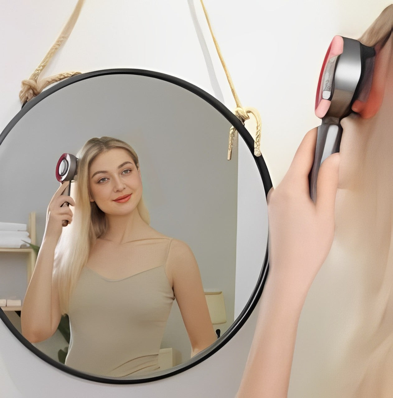 Norvo | Trådløs hodebunn masserende børste – Øk hårvekst og slapp av hjemme