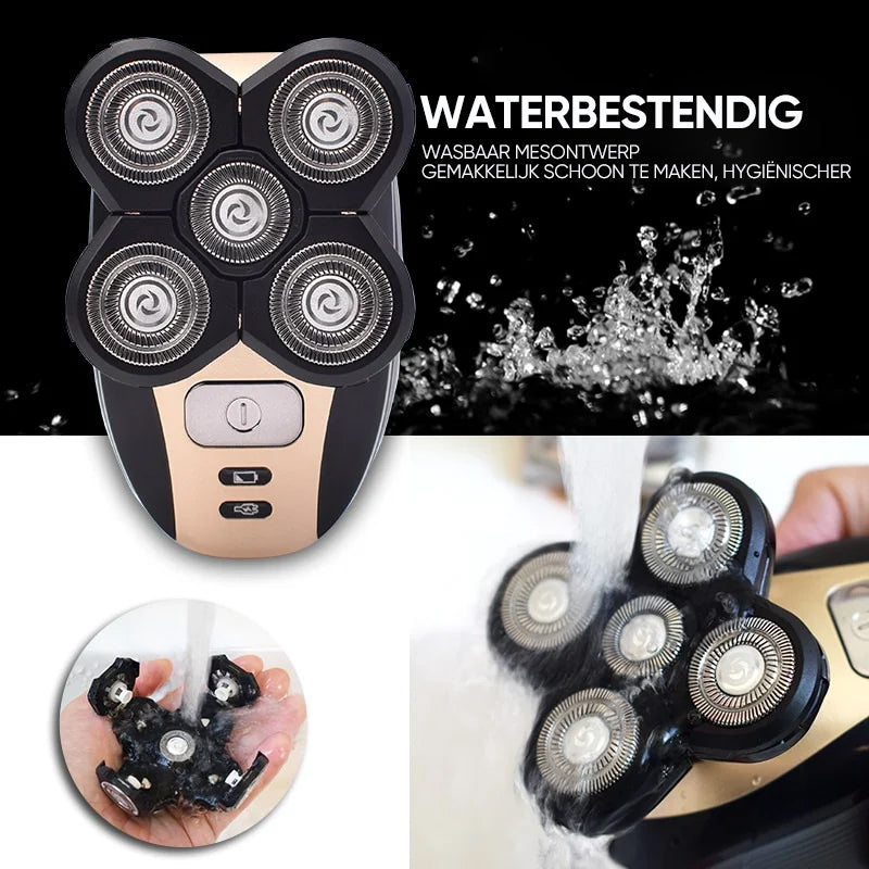 Norvo | Multifunksjonell 4D Elektrisk Barbermaskin