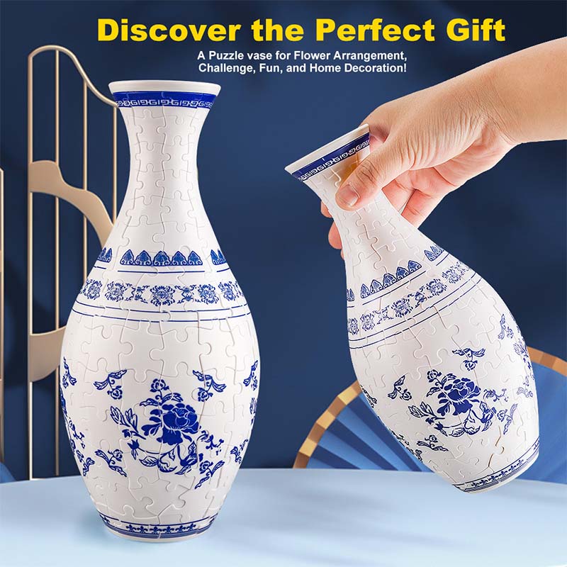 Norvo | 3D Kunst Puslespill Vase