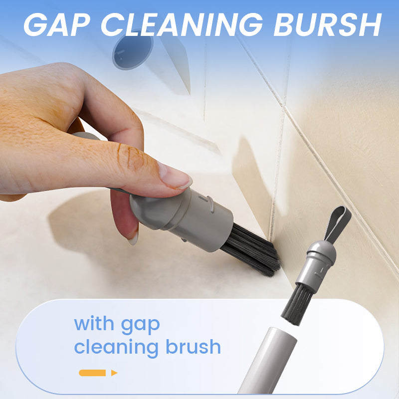 Norvo | Roterbar Selv-Klem Mini Mopp med Spaltebørste