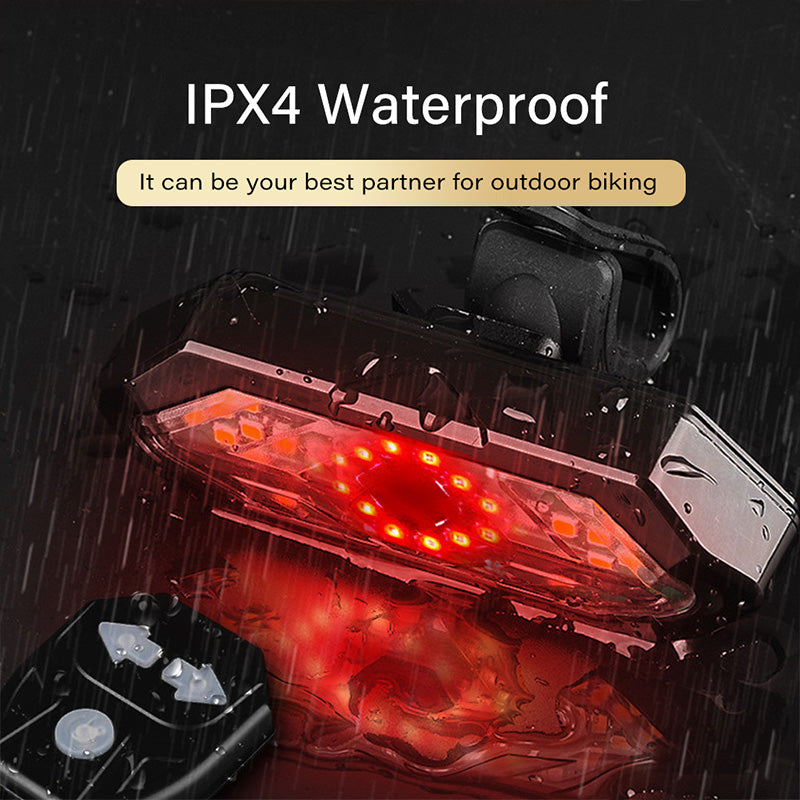 Norvo | Vanntett Nattkjøring Sykkel Styret Baklys