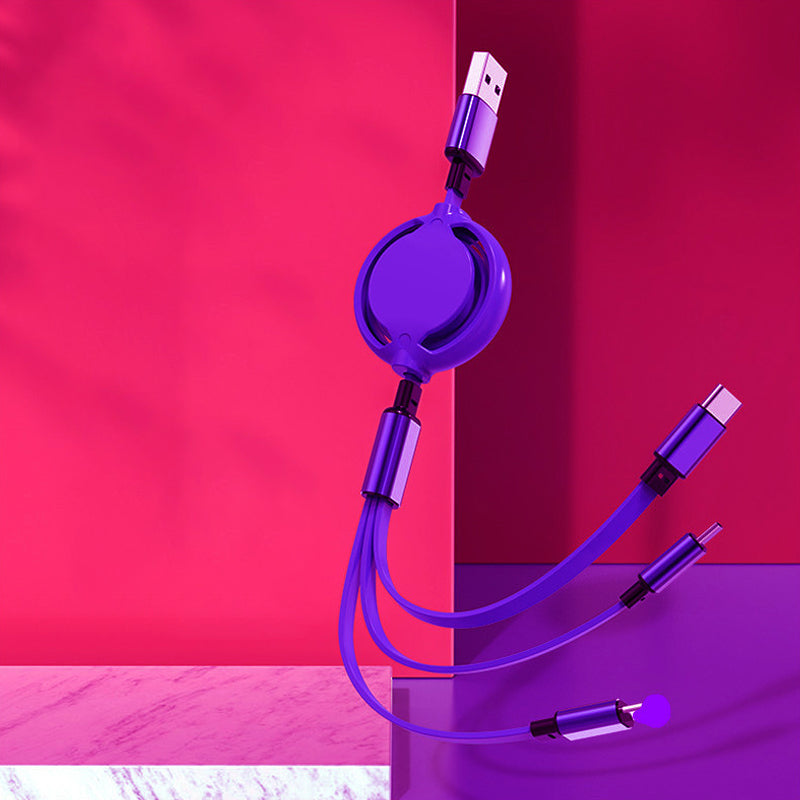 Norvo | 3 i 1 Mobil Lading Kabel Passer for iPhone