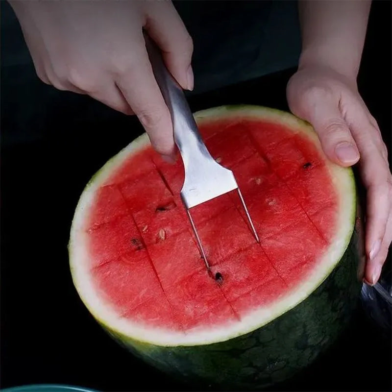 2-i-1 Vannmelon Gaffel Cutter | Norvo