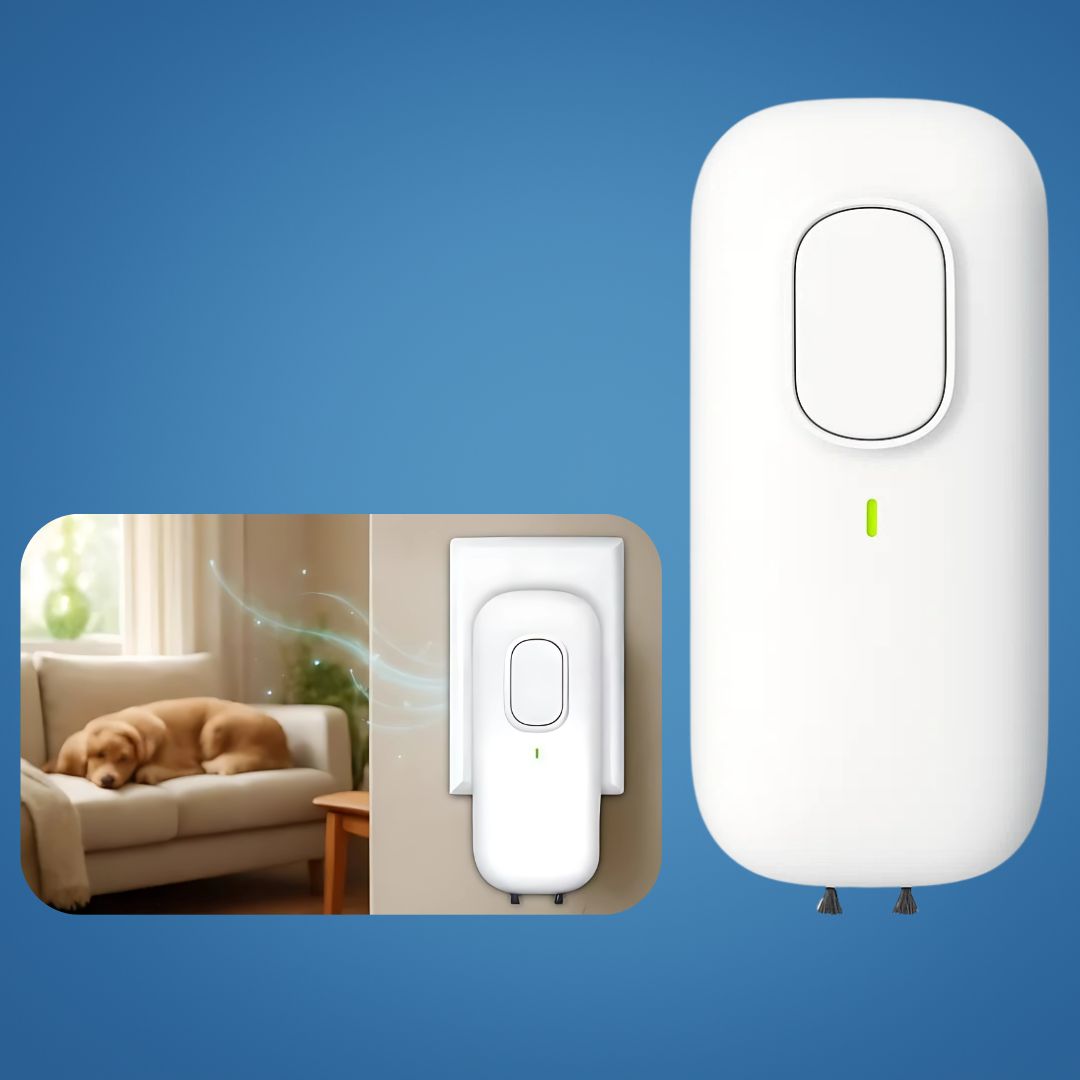 i Luft renseanlegg – Negative ion – Ultra-stille ≤ 5 dB – Fjerner røyk lukt og dyrehår – Renslig frisk luft for soverom Norvo