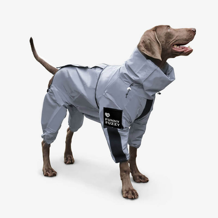 Norvo | Reflekterende Allvær Vanntett Kule Hundetilbehør Regnjakke