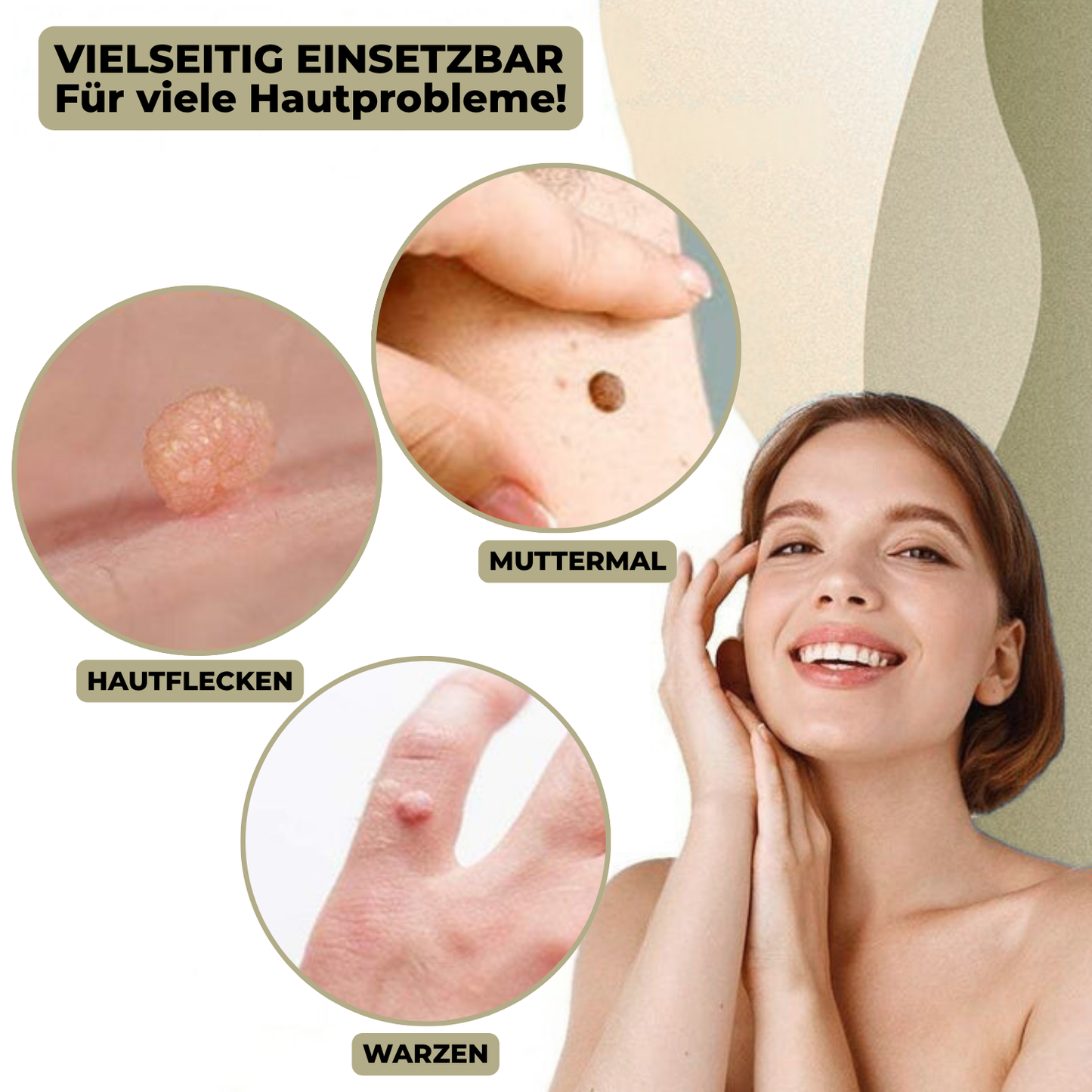 Norvo | DermaLinx Vortefjerner | Smertfri fjerning av vorter og føflekker | For hjemme | Uten kirurgi