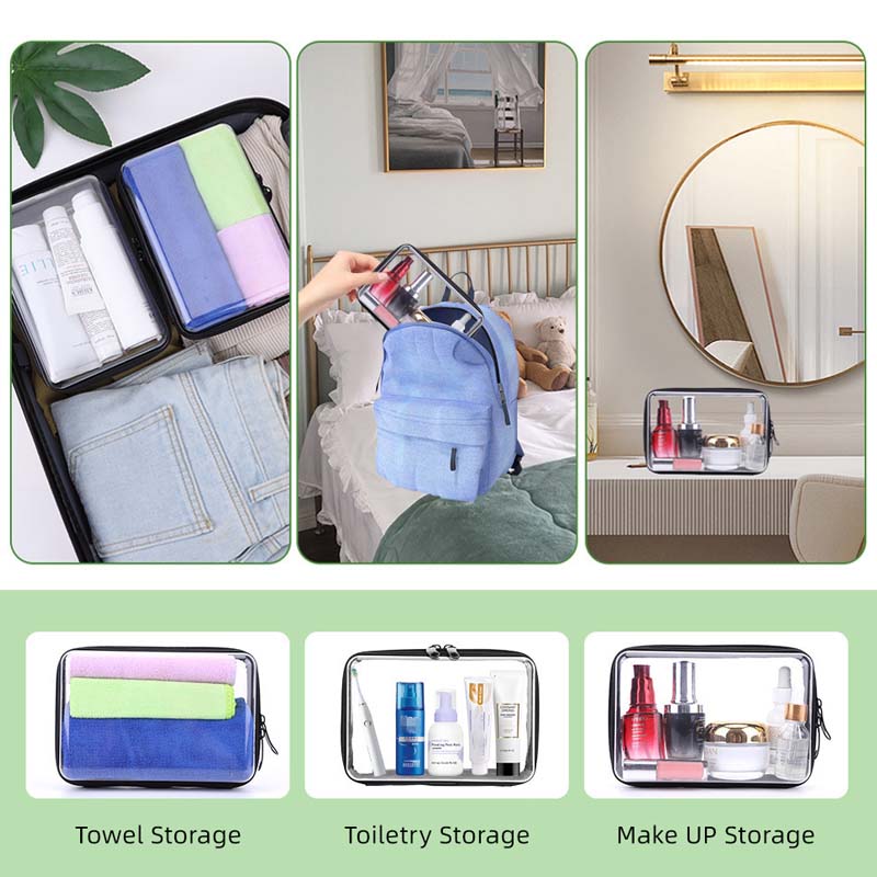 Norvo | Stort Kapasitet Glidelås Oppbevaringsboks Sett