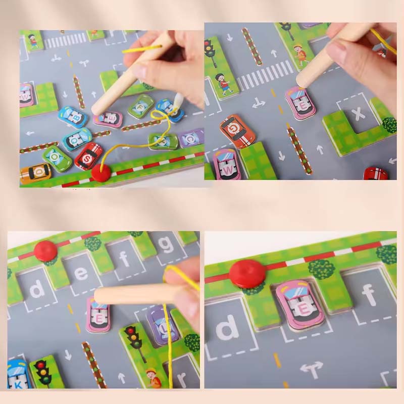 Norvo | Magnetisk Alfabet Park Leketøy