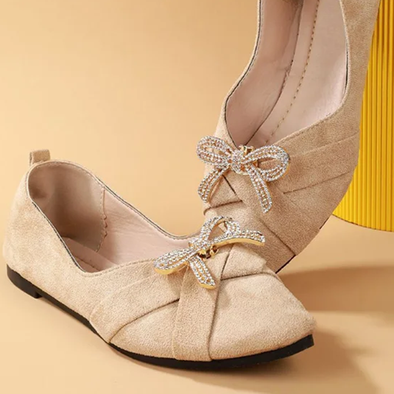 Norvo | Detachable Rhinestone Hæler med Spenne