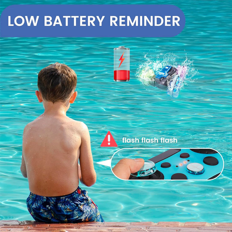 Norvo | RC Land og Vann stuntbil med 2 fjernkontroller