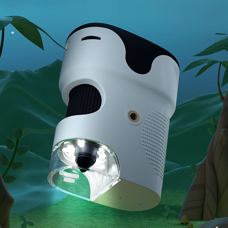 Norvo | Bærbar Mikroskop med Belysning er egnet for hjemmebruk