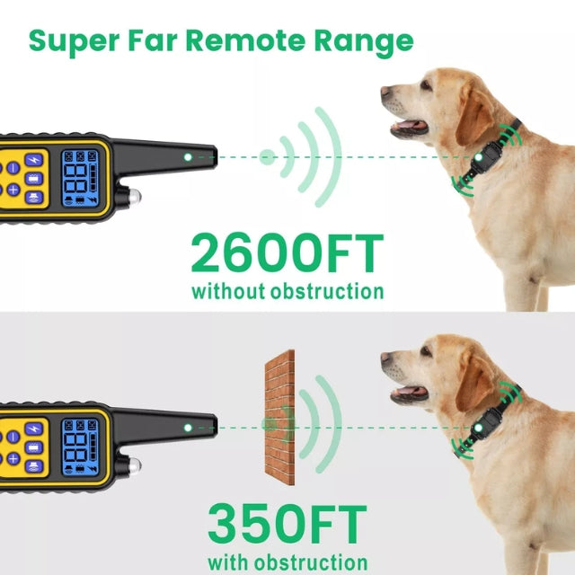 Norvo | Elektrisk hundetrening E-halsbånd – Trygt, effektivt fjernkontroll