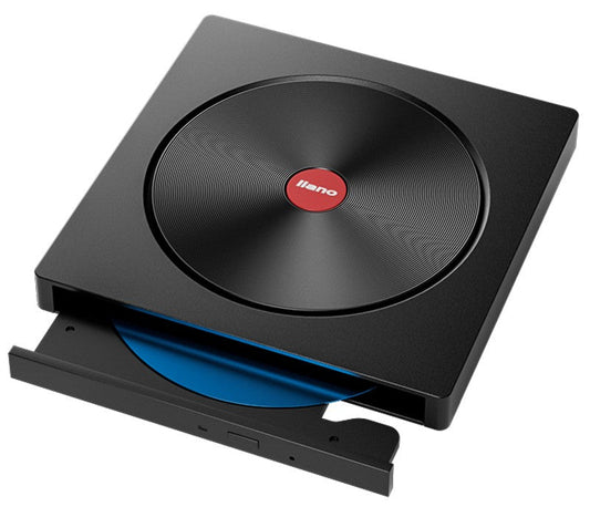 Norvo | USB3.0 & Type-C Bærbar Ekstern DVD-Disk og Brenner, for DVD-R, DVD+R, DVD-RW & CD-R