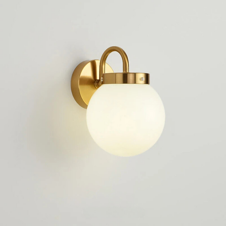 ModernWall - Skandinavisk LED Vegglampe med Glasskål
