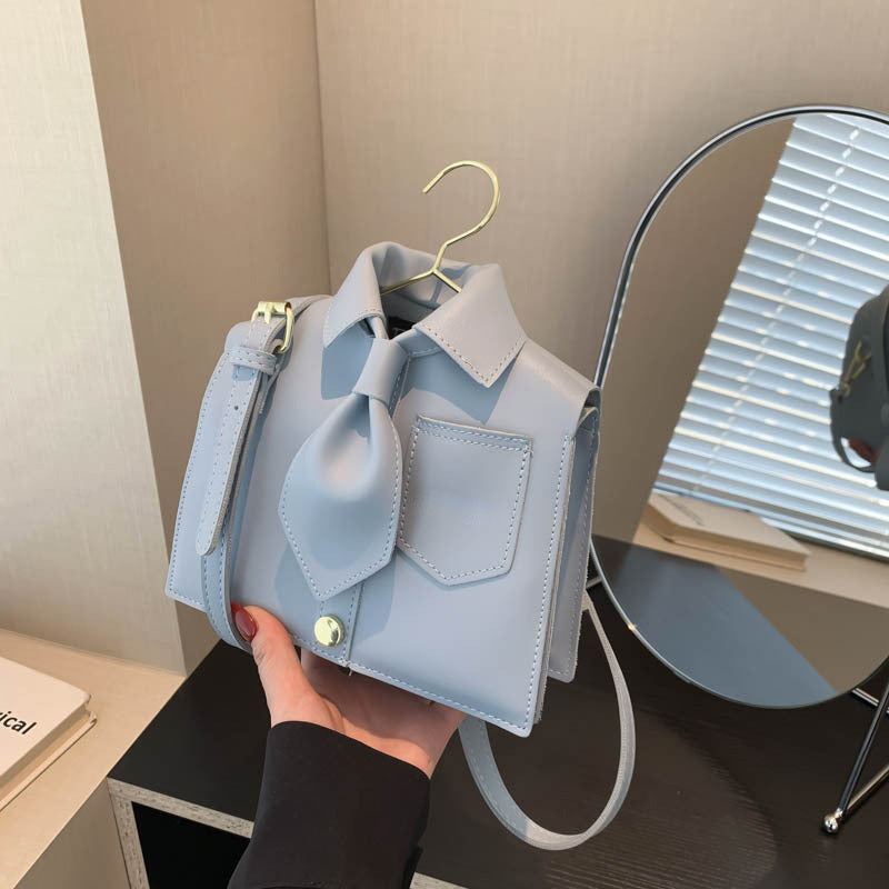 Norvo | Kvinne Enkel Farge Skjorte Design Korsryggveske