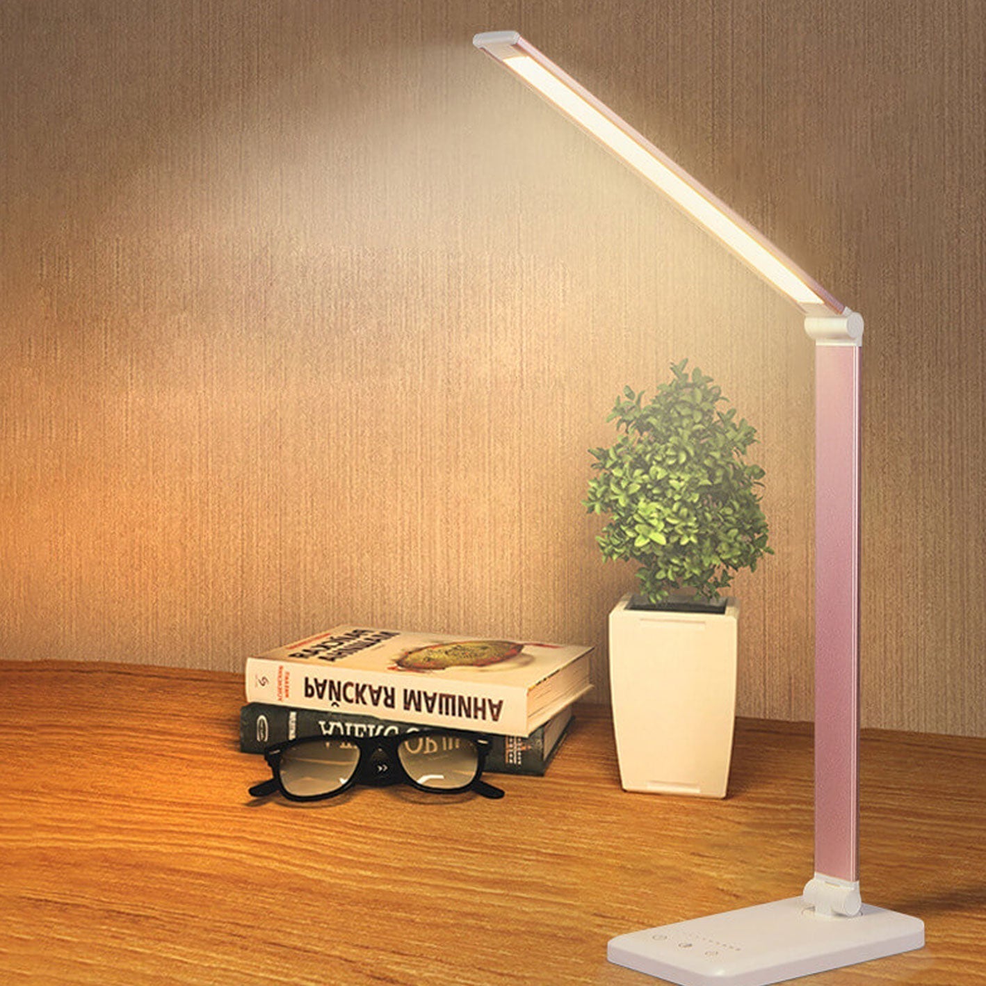 Norvo | Nordisk Kreativ Foldbar Berøringsdimbar LED Skrivebordslampe