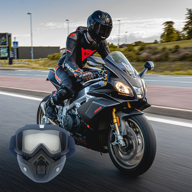 Norvo | Harley Retro Utendørs Ride Maske