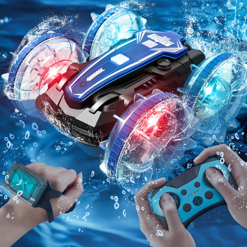 Norvo | RC Land og Vann stuntbil med 2 fjernkontroller