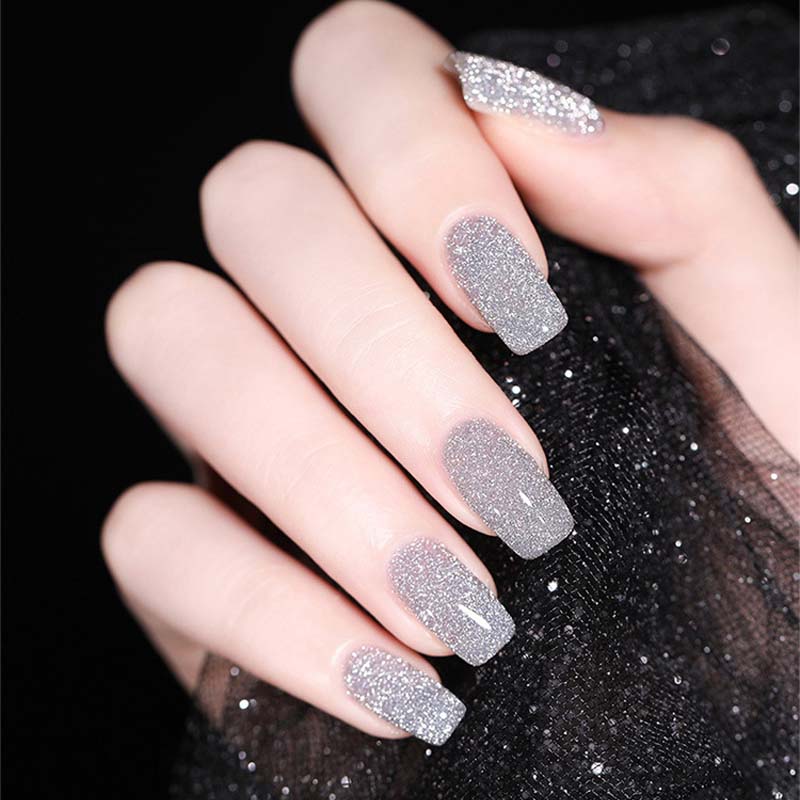 Høy tetthet glitter neglelakk gel | Norvo