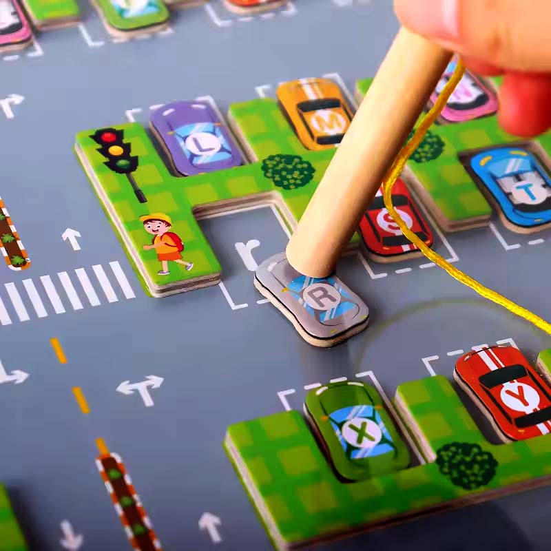 Norvo | Magnetisk Alfabet Park Leketøy