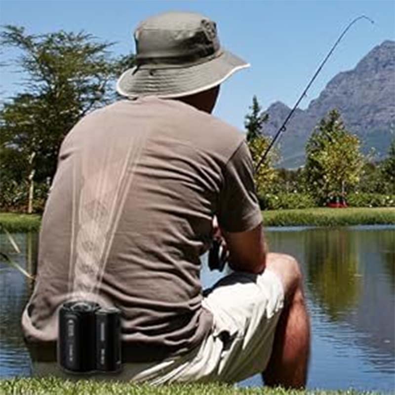 Norvo | Bærbar Midje Klype Vifte