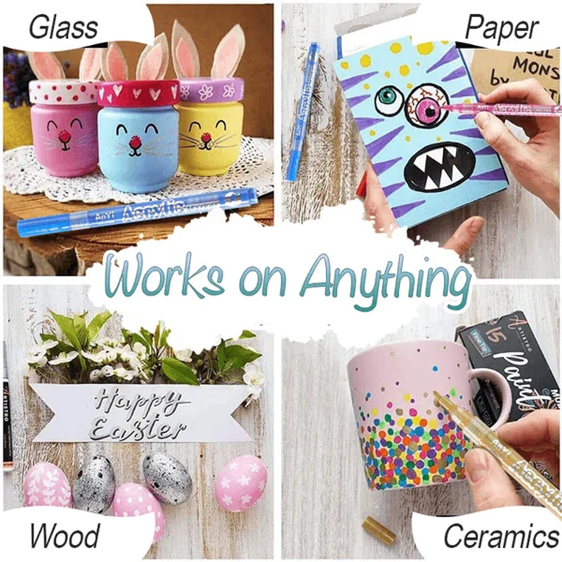 Norvo | Høypigmenterte Akrylmaling Markører