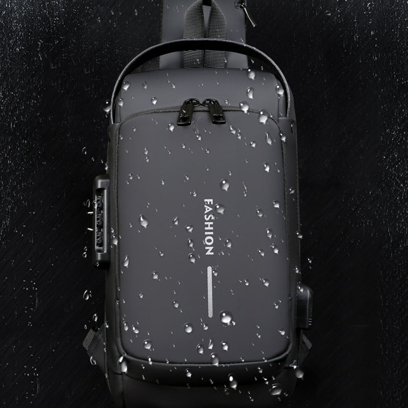 Norvo | USB-ladende sportsslynge tyverisikret skulderveske