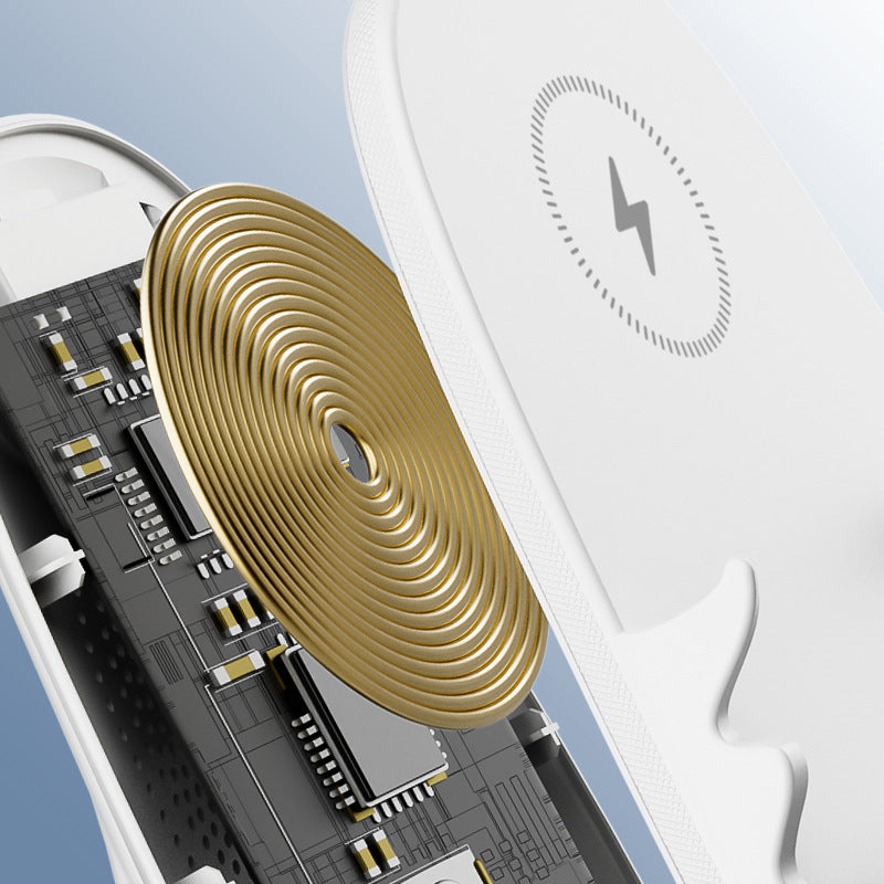 Norvo | FlexCharge Stol – Trådløs Hurtiglader & Telefonholder i Stolform