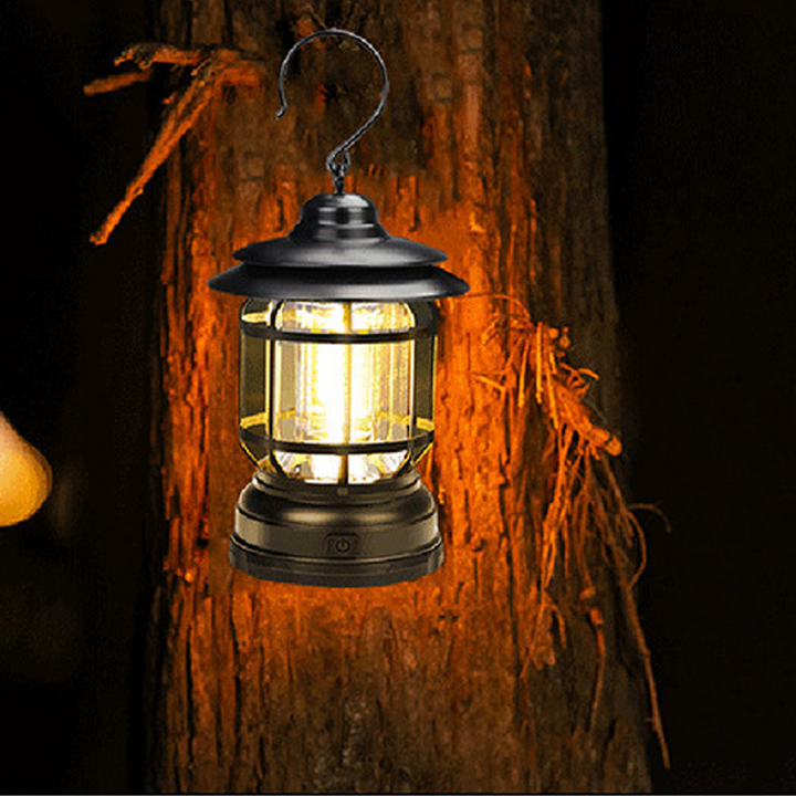 Norvo | Bærbar Retro Campinglampe