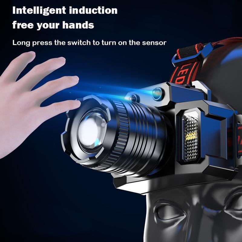 Norvo | USB Oppladbar Vanntett LED Hodelykt