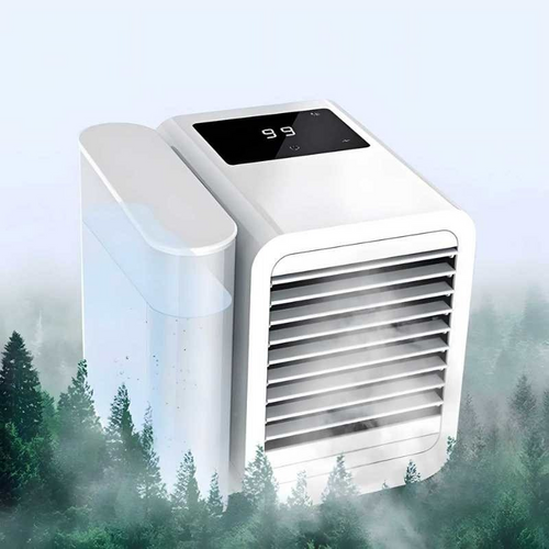 Norvo | Hexton | Bærbar MicroCool Mini Klimaanlegg med 1000ml Vannbeholder | Personlig Kjøling & Luftfukter
