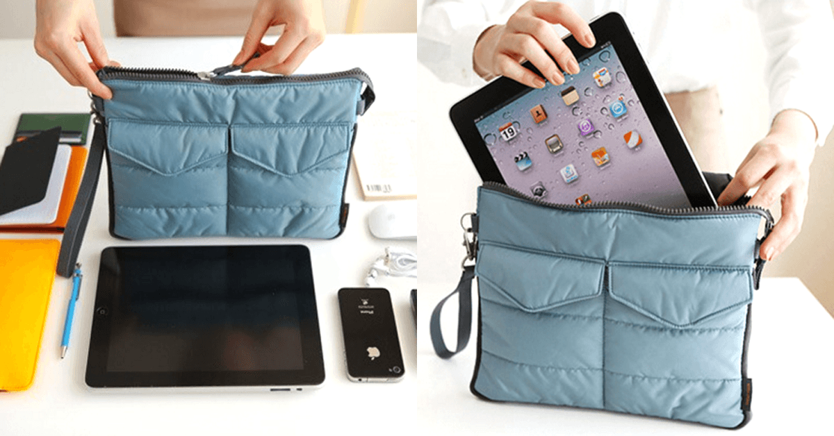 Norvo | Slim Bag-in-Bag - Laget av polyester - Bærbar & liten - Flere glidelåslommer - Passer lett i kofferten din