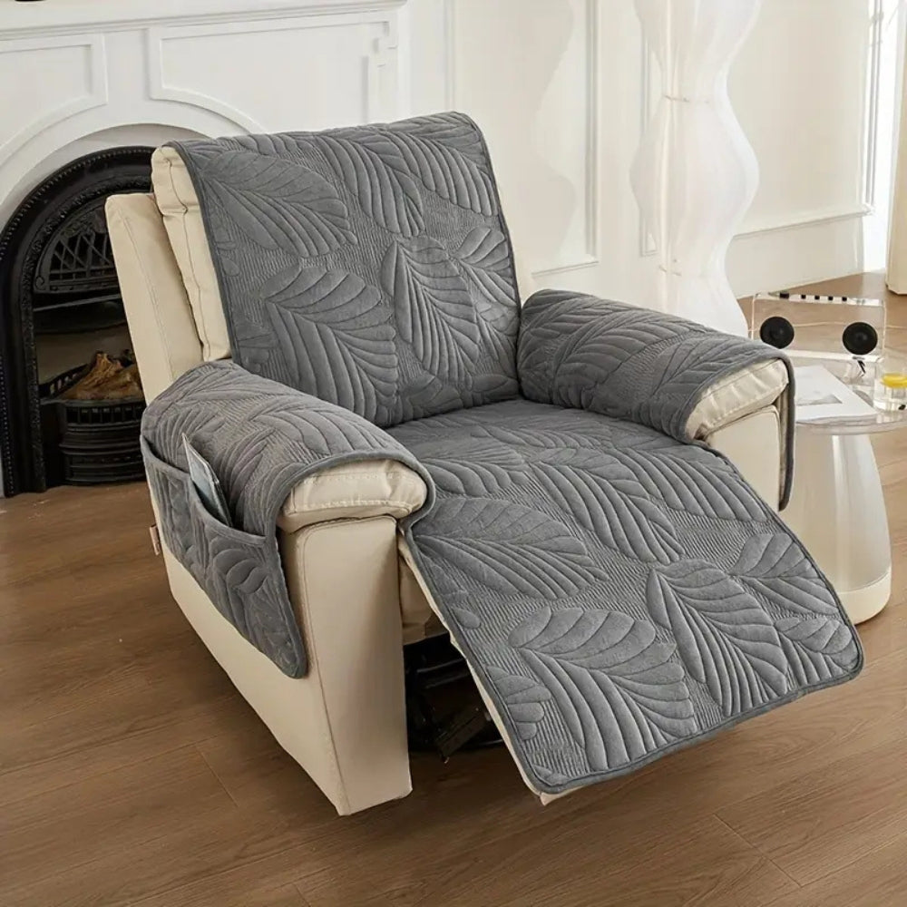 Norvo | Verdant Leaf Pattern Recliner Cover