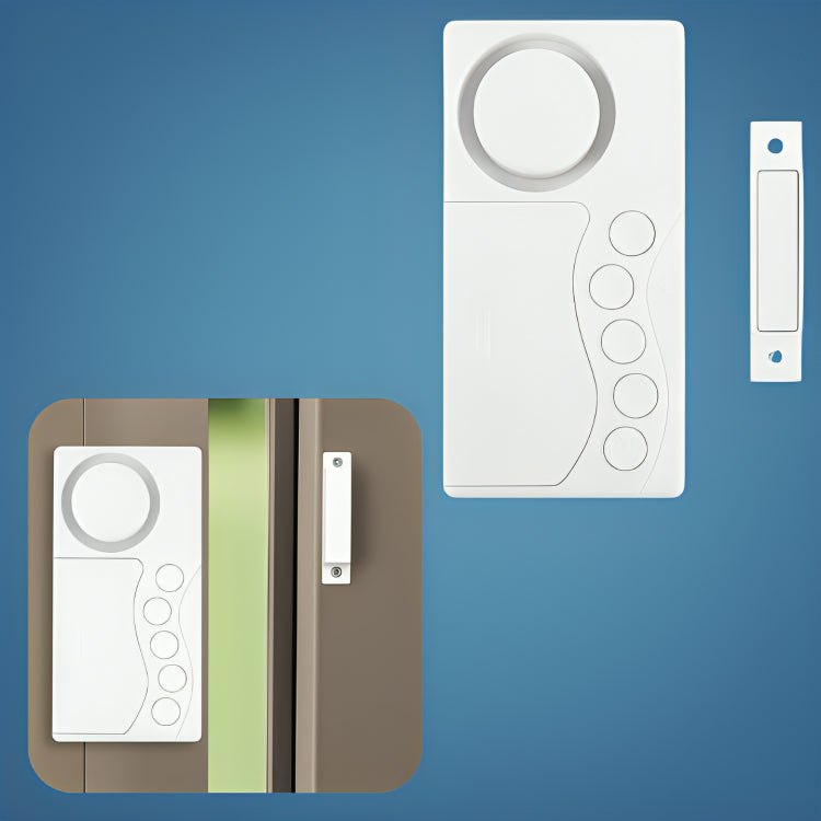 Umiddelbar varselmoduser – 108dB høy lyd Slank design – Enkel installasjon – Beskytt barn og hjemsikkerhet Norvo