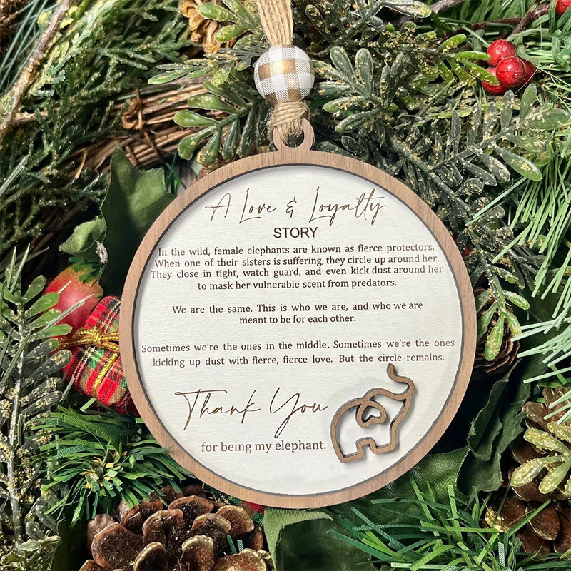 Norvo | Vennskaps Elefant Ornament