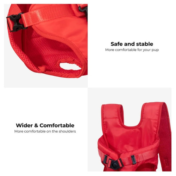 Norvo | Hundebærende Ryggsekk | Ideell Canine Ryggsekk for Gåtur og Turturer