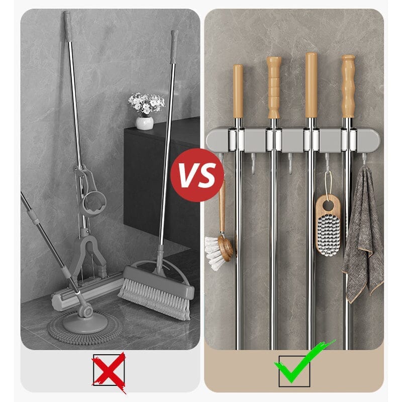 Norvo | Multifunctional Mop Holders with Hook