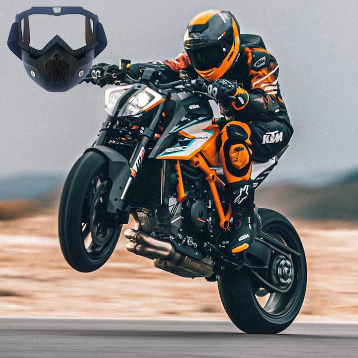 Norvo | Harley Retro Utendørs Ride Maske
