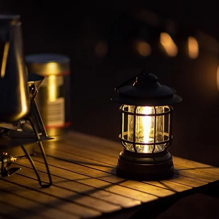 Norvo | Bærbar Retro Campinglampe