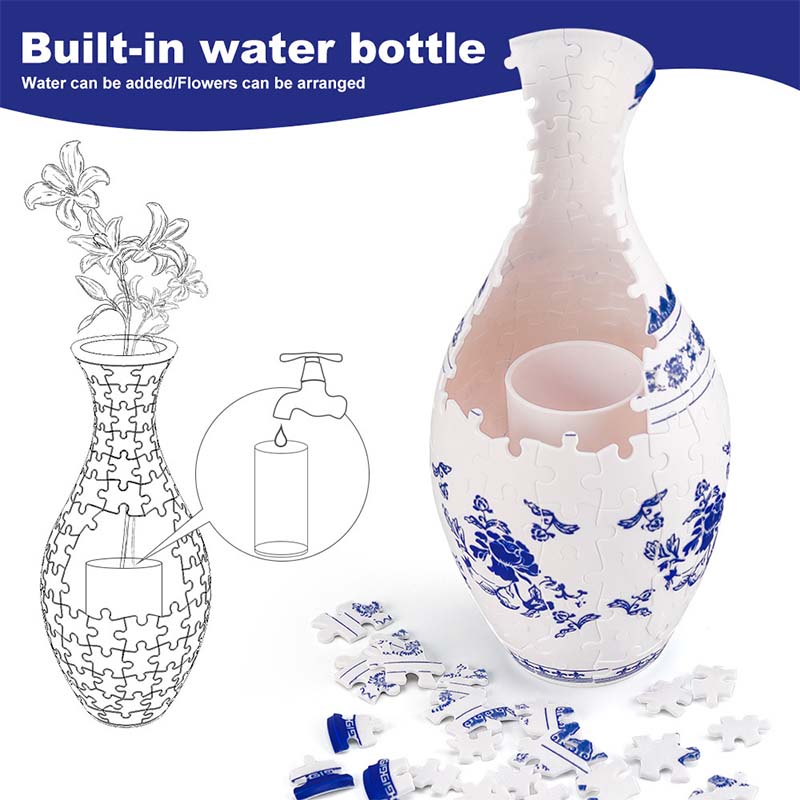 Norvo | 3D Kunst Puslespill Vase
