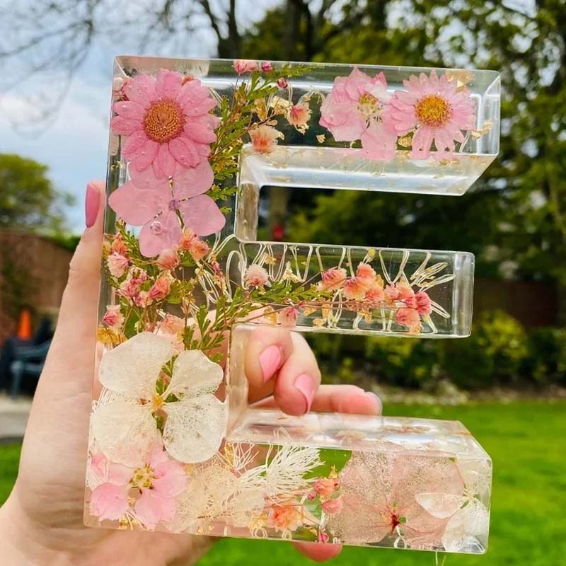 Norvo | Blomster Harpikslampe