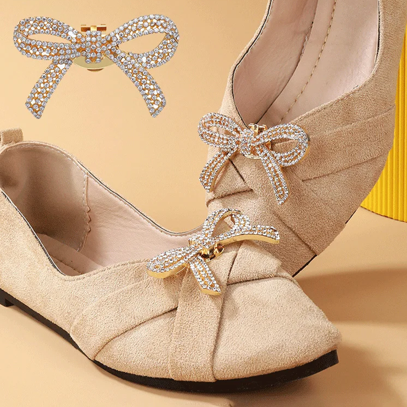 Norvo | Detachable Rhinestone Hæler med Spenne