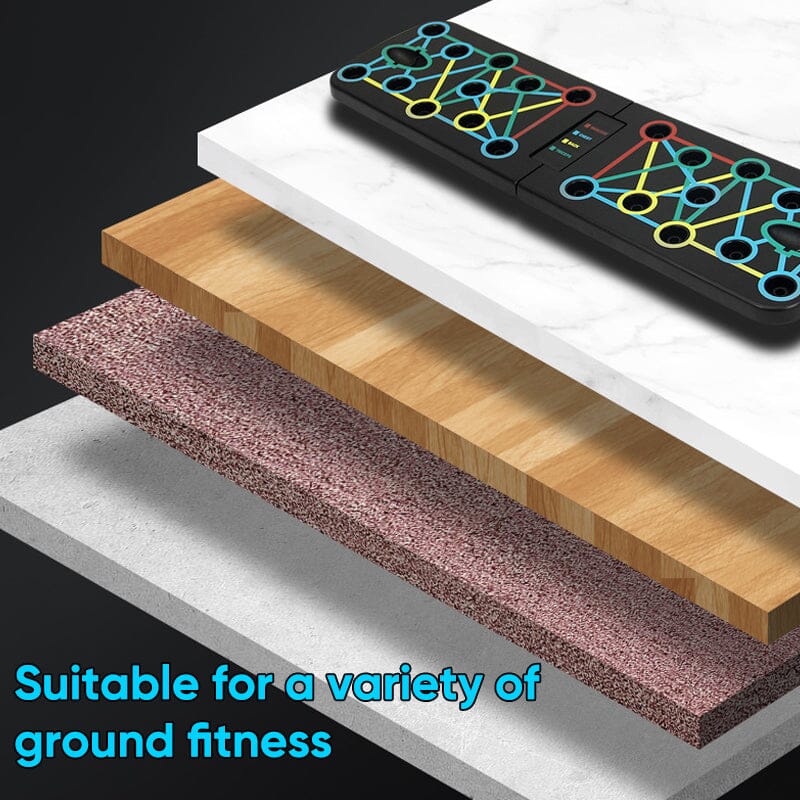 Norvo | Sammenleggbar Push-Up Multi-Muskel Trener