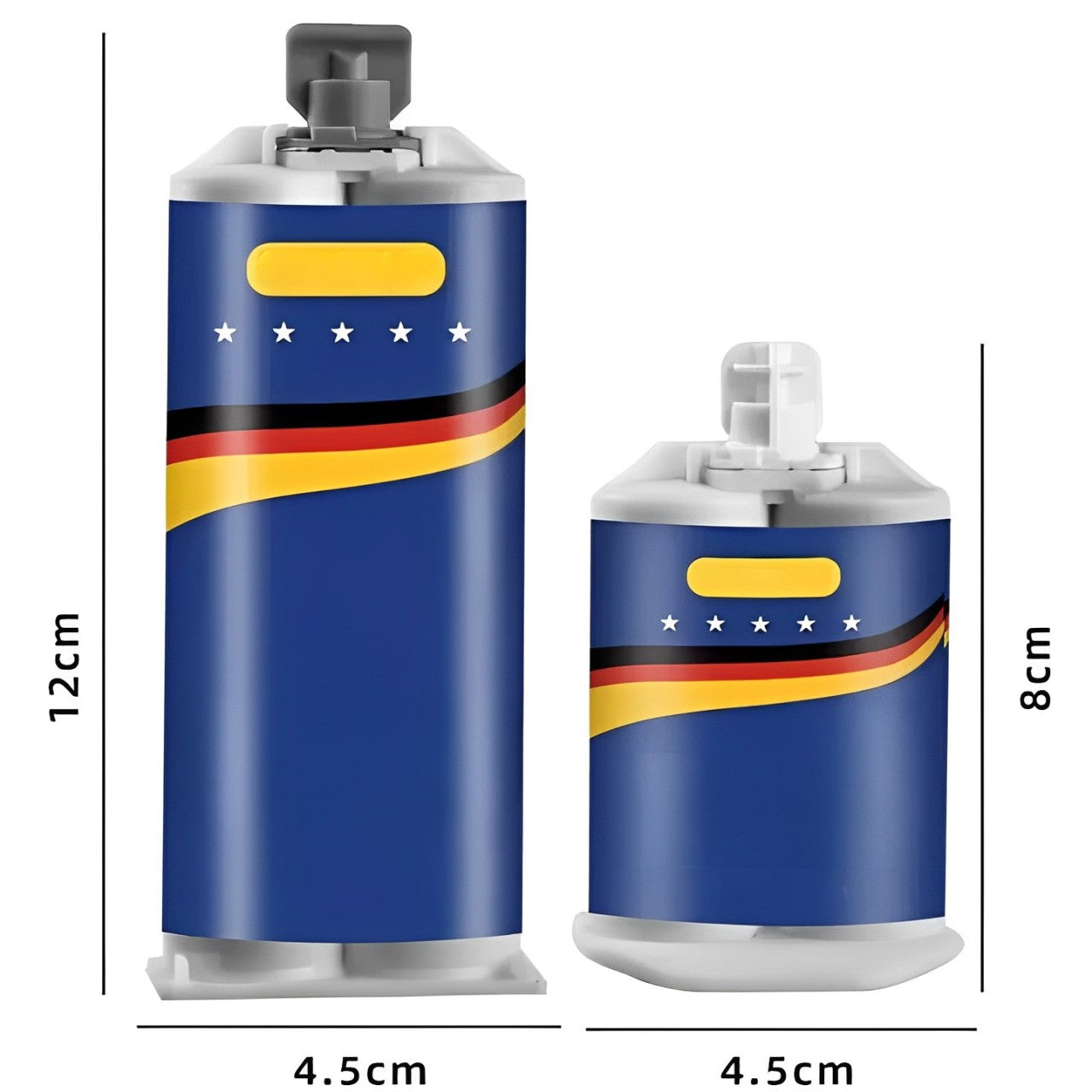 Profesjonell metall reparasjonslim - høytemperatur epoxy for metall, keramikk og plast Norvo