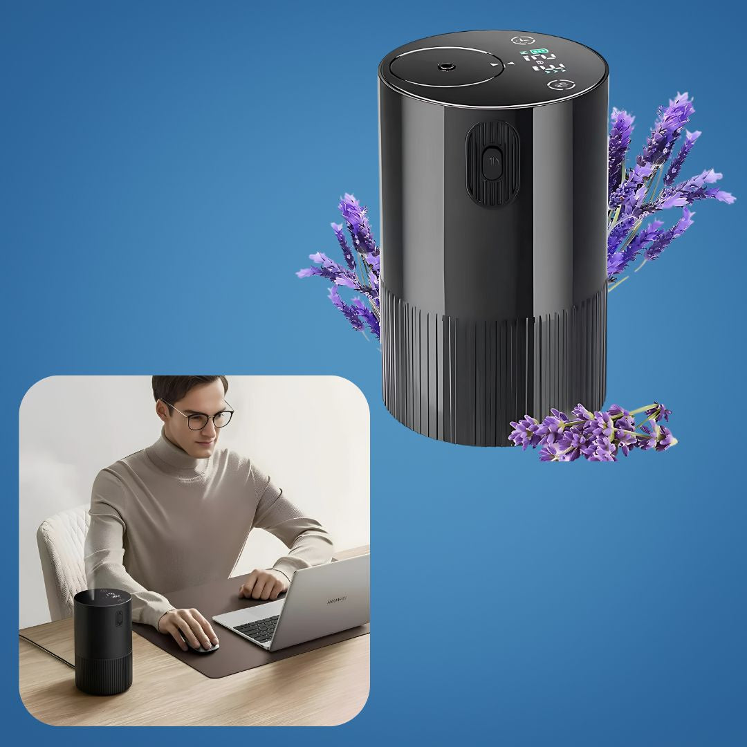 Oppladbar stille tåke – 10 ml stille timer – avslappende aromaterapi for søvn stresslindring kontor reise Norvo