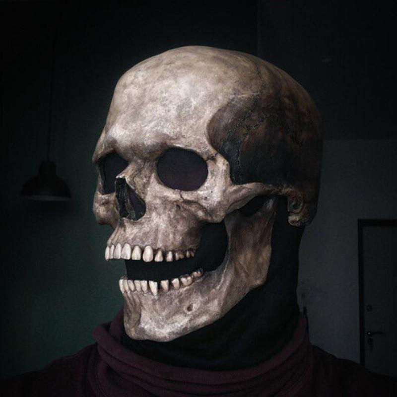 Norvo | Skeleton Mask - Med denne vil du ha det mest skumle ansiktet i verden!