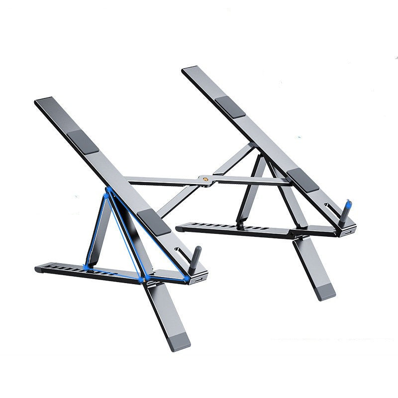 Norvo | Bærbar sammenleggbar justerbar laptopstativ, med sammenleggbar og lett design, for hjem og kontor