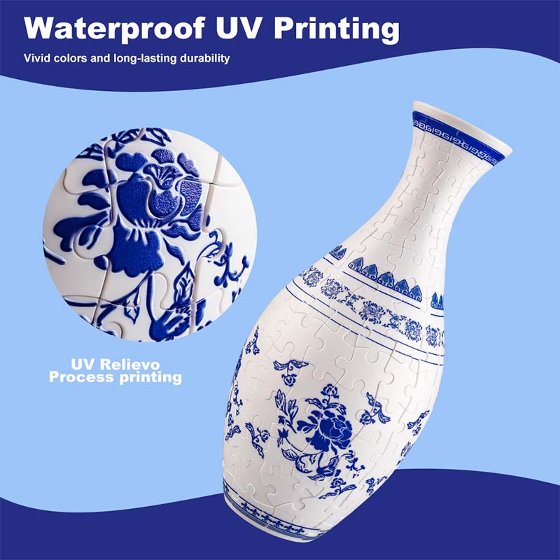 Norvo | 3D Kunst Puslespill Vase