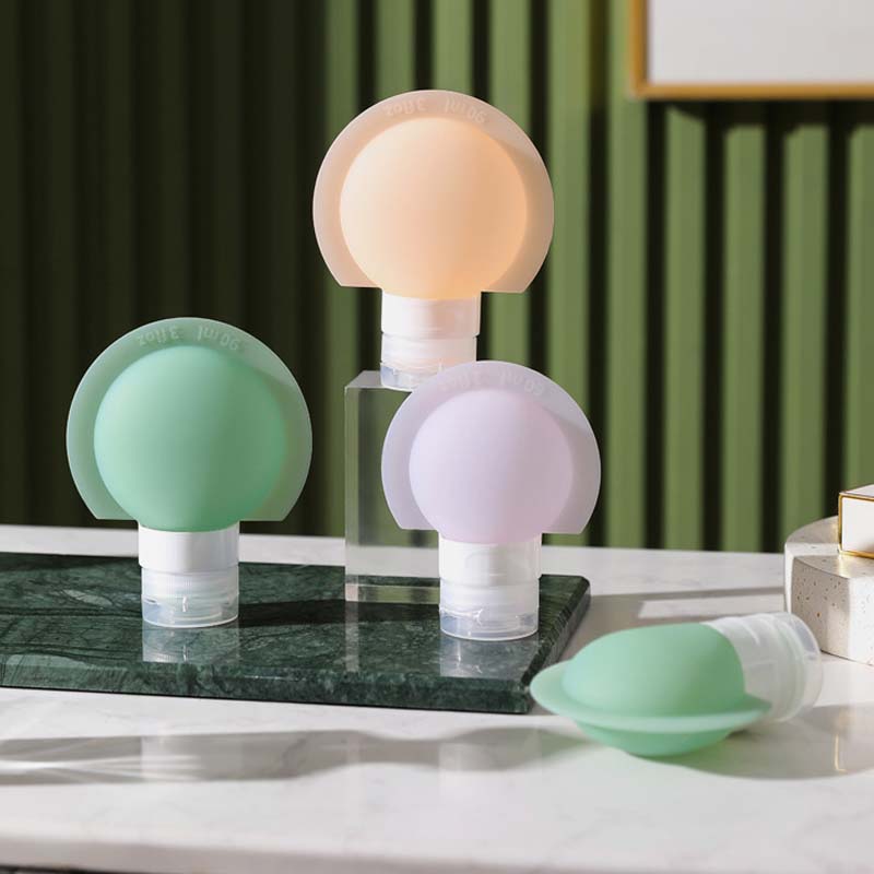 Norvo | Bærbar silikon reiseflaske med stor diameter